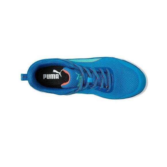 Puma Safety Beat Low 2.0 Tennis Shoes NWOB Women's Size 7M Steel‎ Toe Turquoise - Picture 2 of 16
